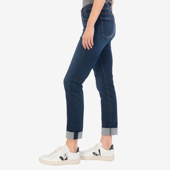 KUT // KLOTH Petite "Catherine" Boyfriend Jean - Picture 2 of 13